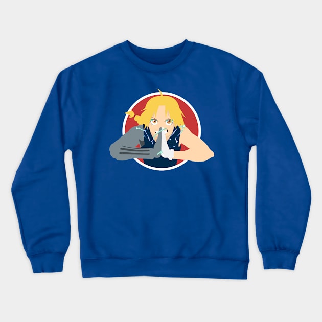 Fullmetal Alchemist - Edward Elric Crewneck Sweatshirt by TobiGL